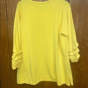 Women’s yellow shirt